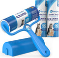 6.3" Large Lint Roller for Pet Hair Extra Sticky 270 Sheets, Ideal for Pet Hair Removal from Furniture & Clothes, Dog