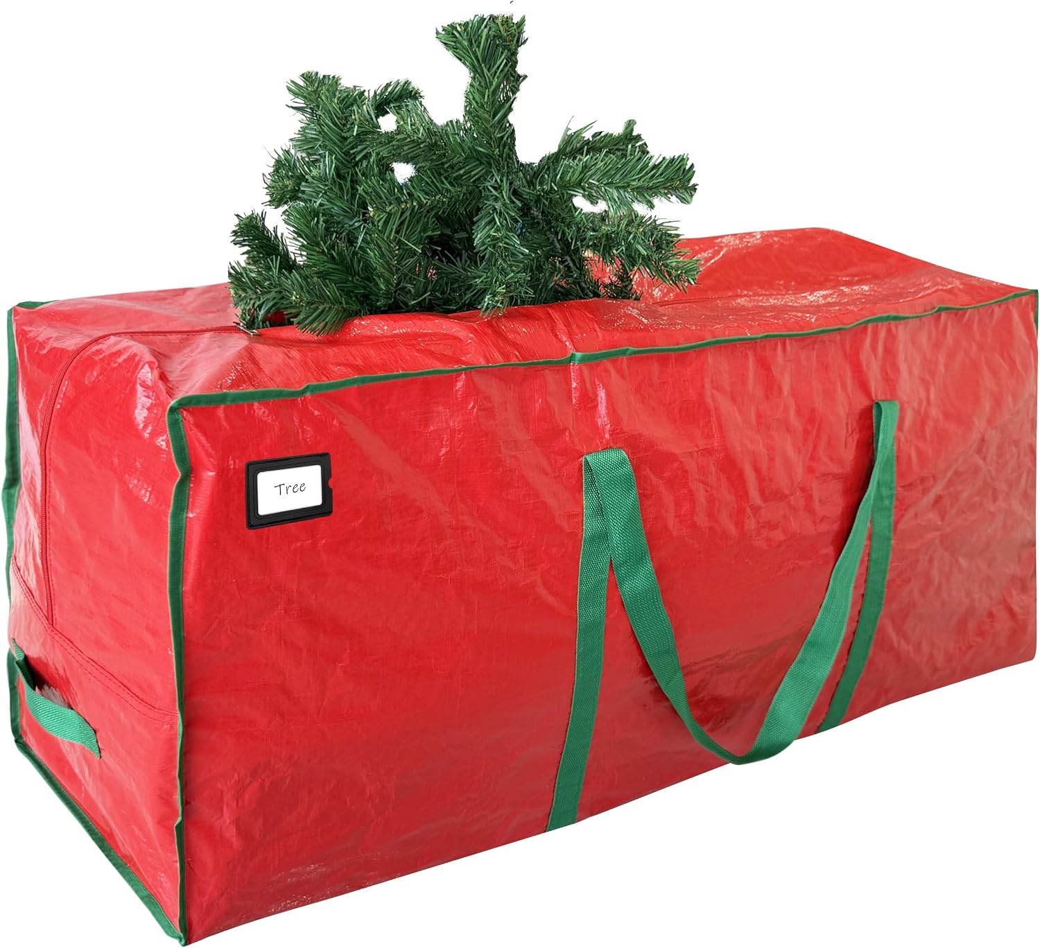 7.5 ft Christmas Tree Storage Bag - Durable Heavy Duty Extra Large Artificial Xmas Holiday Tree Bag with Reinforced