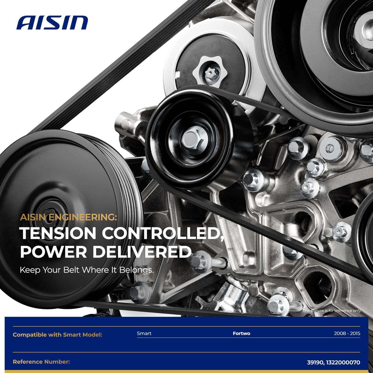 AISIN AFTERMARKET BTAZ-00392 Drive Belt Tensioner Assembly