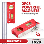 ARROW 4-Inch Torpedo Level, Small Magnetic Leveler Tool