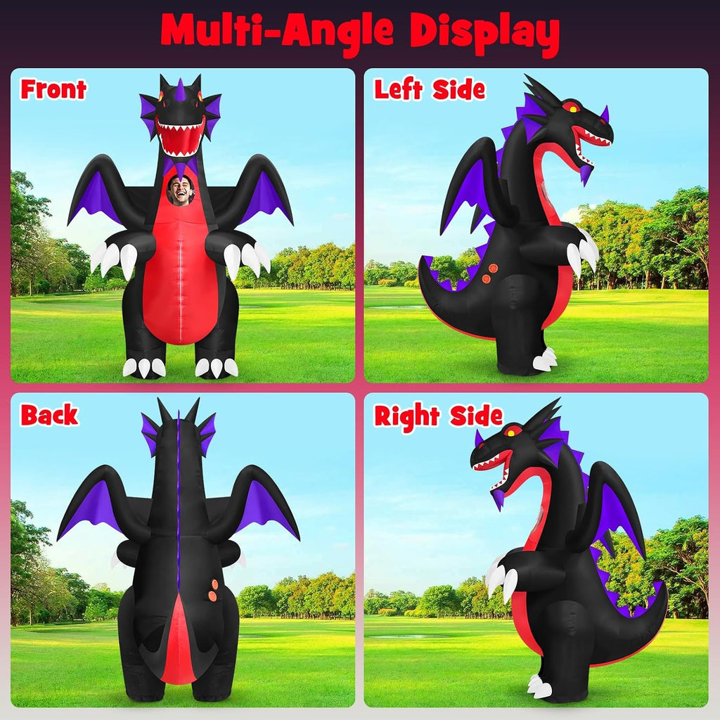 Inflatable Costume Adult, Full Body Blow Up Halloween Costume | Dragon, Dinosaur and Alien Costumes Styles for