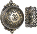 Solid Brass Mechanical Twist Doorbell Chime, Antique Brass | Solid Brass Construction, Mechanical Hand Turn Chime
