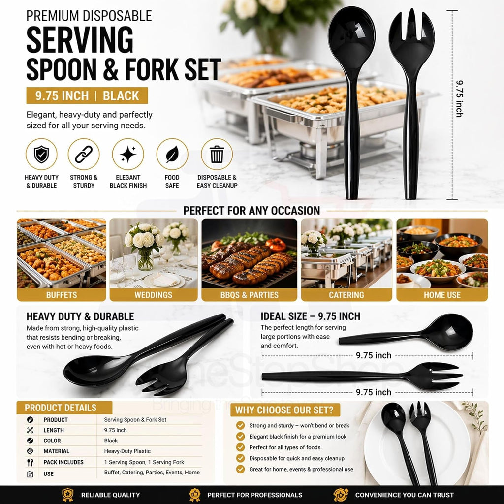 Chafing Dish Buffet Set Disposable | Buffet Servers and Warmers, Buffet Serving Kit | Includes Chafing Fuel, Wire