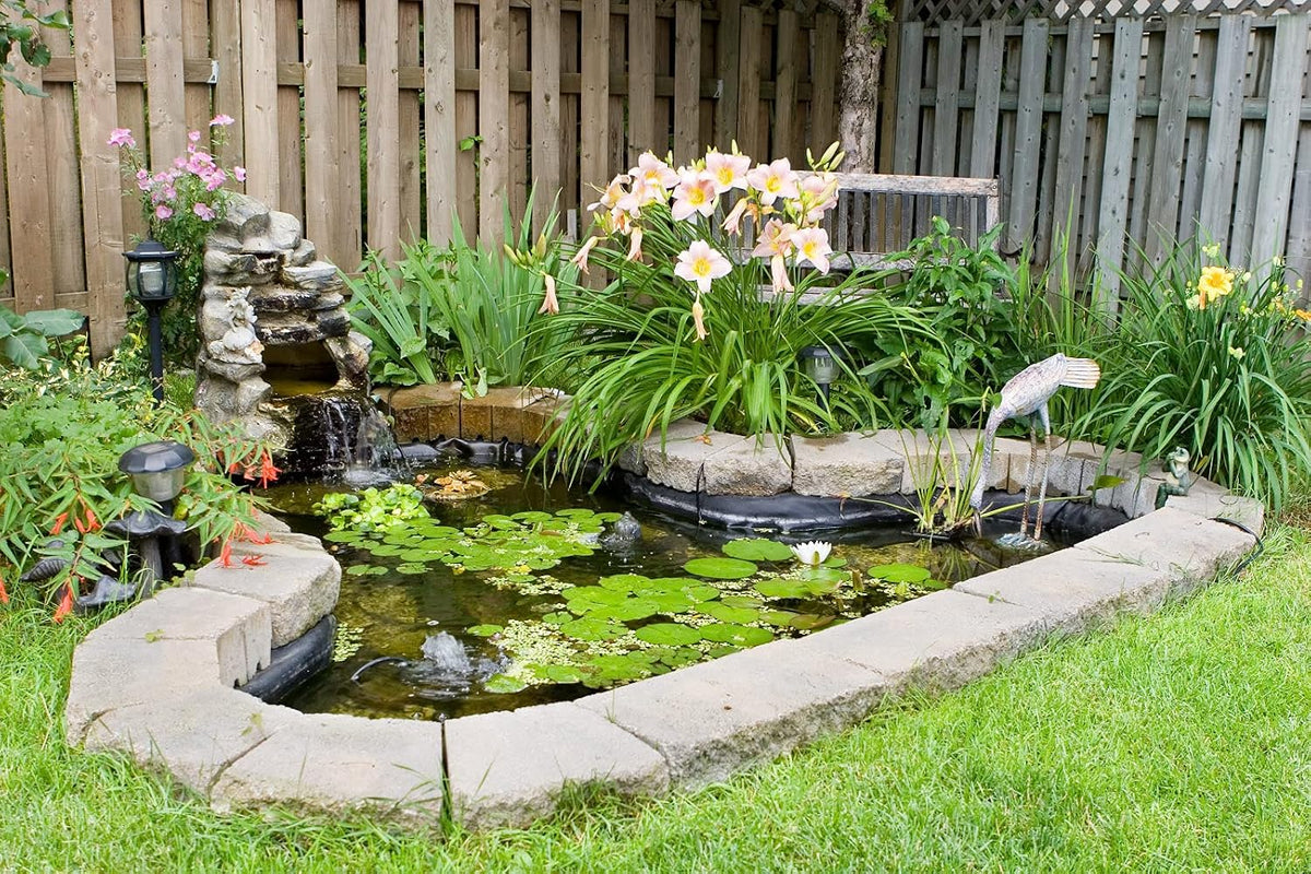 Pond Liner 20 Mil, 10 x 15 FT Koi Fish Pond Liner, Heavy Duty