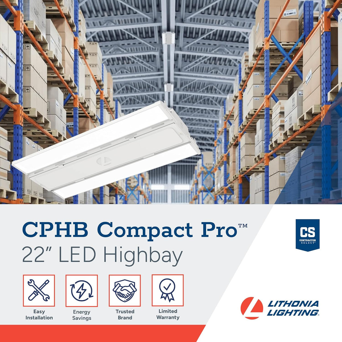 Lithonia Lighting Compact Pro LED High Bay Light 30000 Lumens 5000K MVOLT