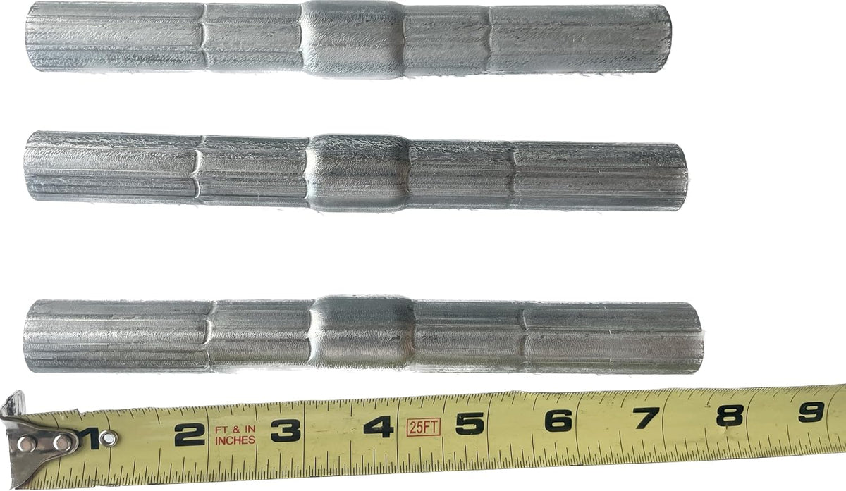 3/4" Metal conduit Connectors Straight Push-In 3-Pack