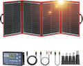 200W Portable Foldable Solar Panel Kit for 12V Battery Charging | Folds to 20 x 27 in and weighs 9.7 lb; includes