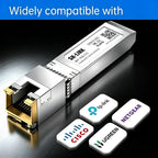10GBase-T SFP+ to RJ45 Transceiver 10G Copper SFP Module Up to 30m