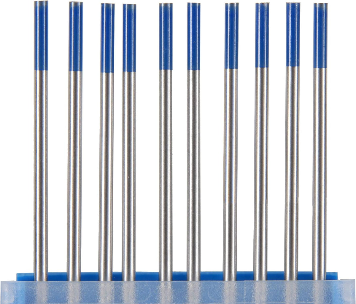 TIG Welding Electrodes 2% Lanthanated WL20 (EWLa-2) Blue 1/8" 10 Pack