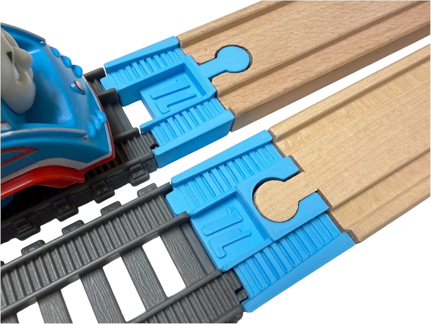 .com Adapters, Compatible with Thomas & Friends Trackmaster Gray 2014 and Wooden Railway Tracks, Essential