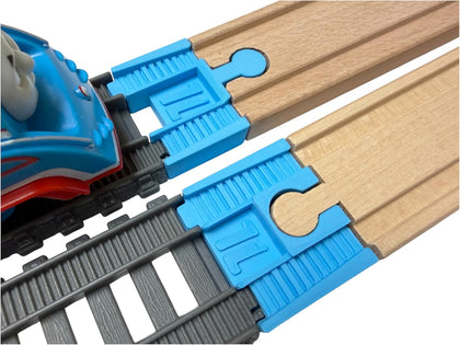 .com Adapters, Compatible with Thomas & Friends Trackmaster Gray 2014 and Wooden Railway Tracks, Essential