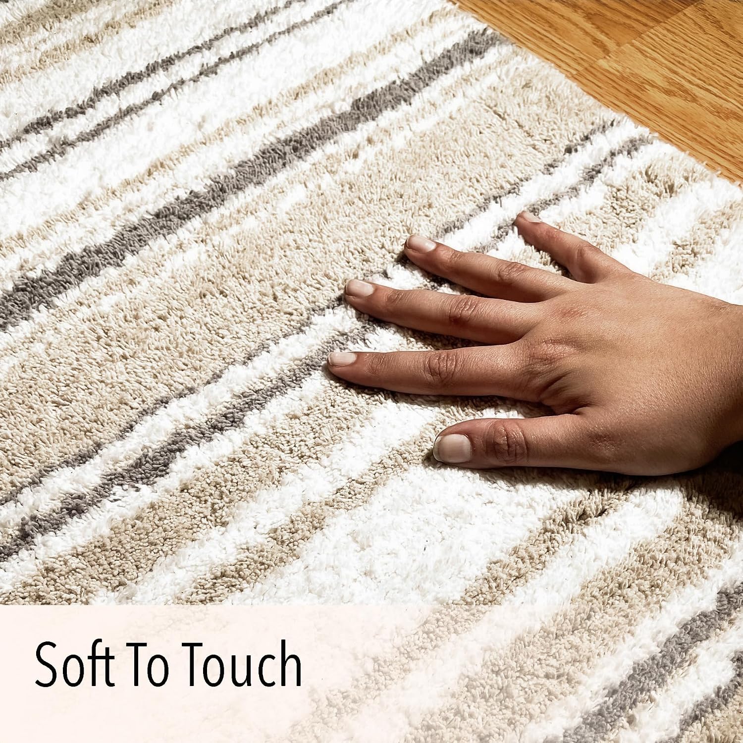 Maui Bath Mat, Set of 2 Bath Rugs (17 Inches x24 Inches & 21 Inches x34 Inches) | Non Slip Bathroom Rug, Machine