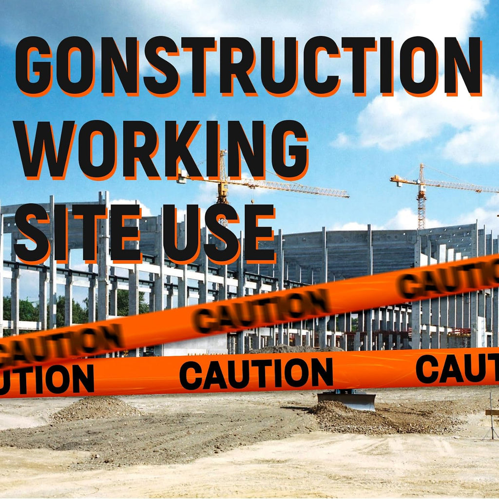 Orange Caution Tape Roll 3-Inch by 1000-Feet, Do Not Enter Barricade Tape, Premium Construction Zone Tape