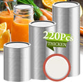 70MM 220 Pcs Regular Mouth Mason Jar Lids Split-Type Silicone