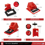 Lockout Tagout Kit, Loto Tool Kit, 85 Lock Out Tag Out Devices
