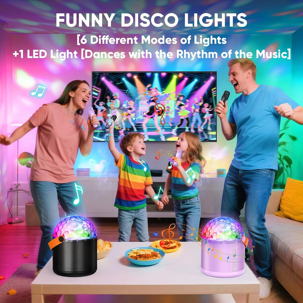 Mini Karaoke Machine for Kids, Birthday Party Gifts Toys for Girls Ages 4 5 6 7 8 9 10 11 12+ Years Old, Karaoke