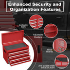 5-Drawer Rolling Tool Chest Red