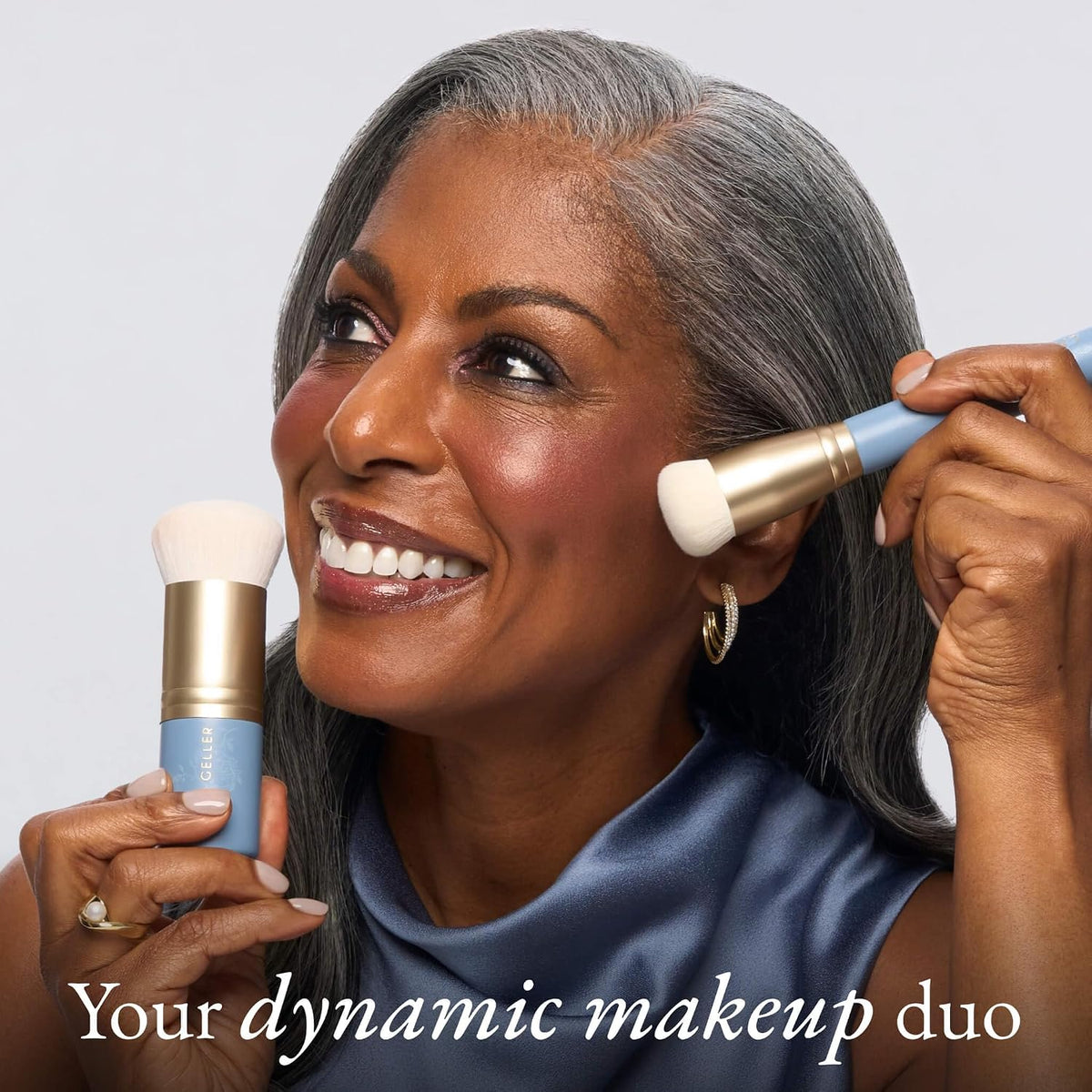 LAURA GELLER Blend It All Makeup Brush Eye & Face Duo Gift Set