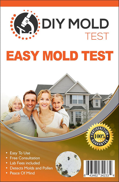 Mold Test Kit for Home - 3 DIY Tests - Mold Detection Kit with Lab Analysis & Expert Consultation - Easy & Accurate