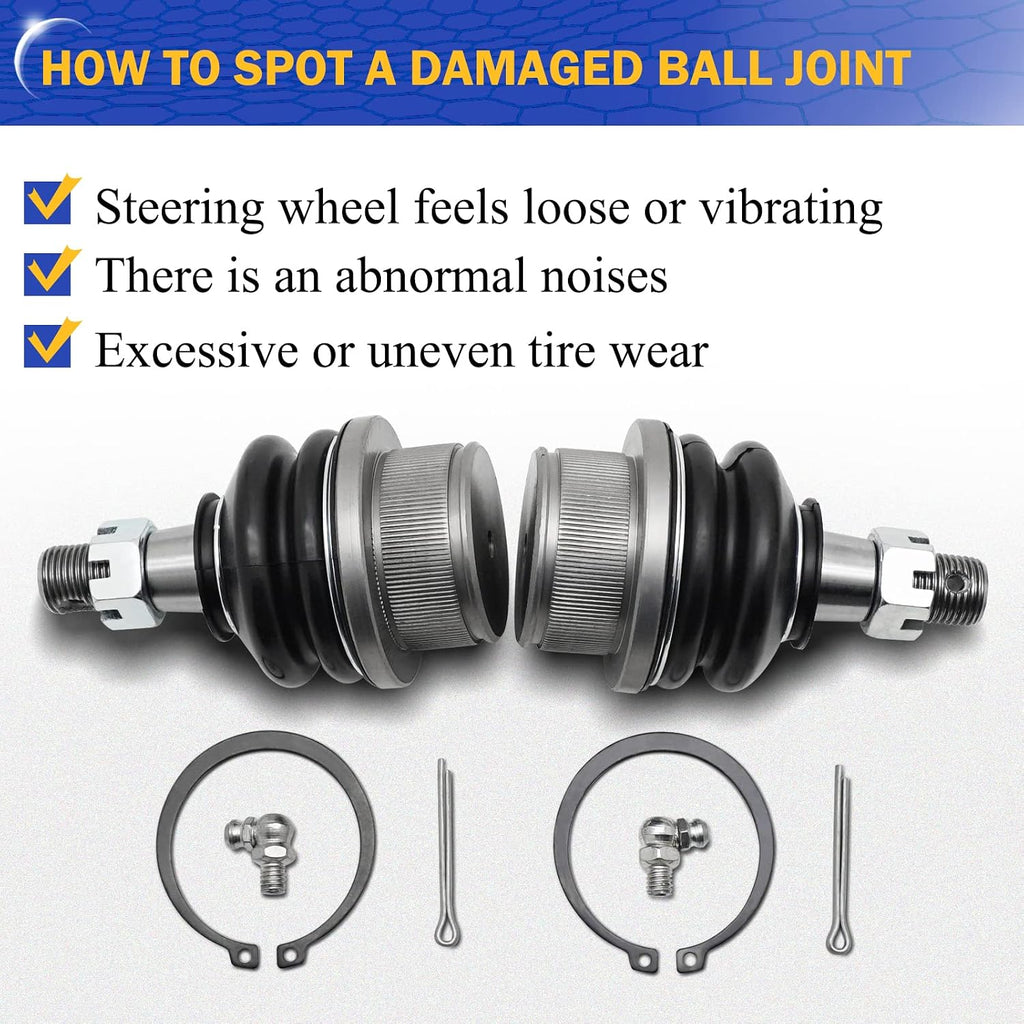 K6541 Front Lower Ball Joints for Select Chevy GMC Cadillac Models