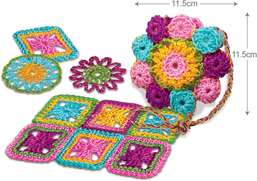 Easy-to-Do Crochet Kit - DIY Knitting Set for Beginners & Kids Ages 8+