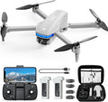 Drones with Camera for Adults 4K, GPS Drone, One-Key Auto Return | Brushless Motor, Under 249g, 46 Mins Flight Time