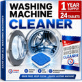Washing Machine Cleaner Tablets - Penetrating Deep Clean Washer Cleaner Tablets For Front Loader And Top Load HE