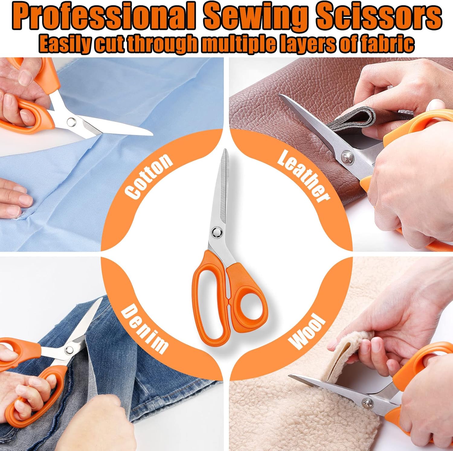 Sewing Kit for Adults,Maxfanay Needle and Thread Kit for Sewing,Professional Sewing Supplies Accessories with Tailor
