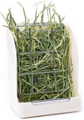 Hay Feeder for Rabbits, Guinea Pigs, and Chinchillas - Minimize Waste and Mess with 5.5" x 3.5" x 7.4" Hanging