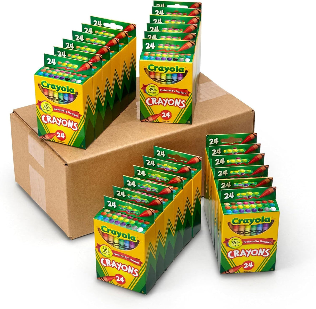 Crayons Bulk (24 Packs), Teacher Classroom Must Haves & Essentials