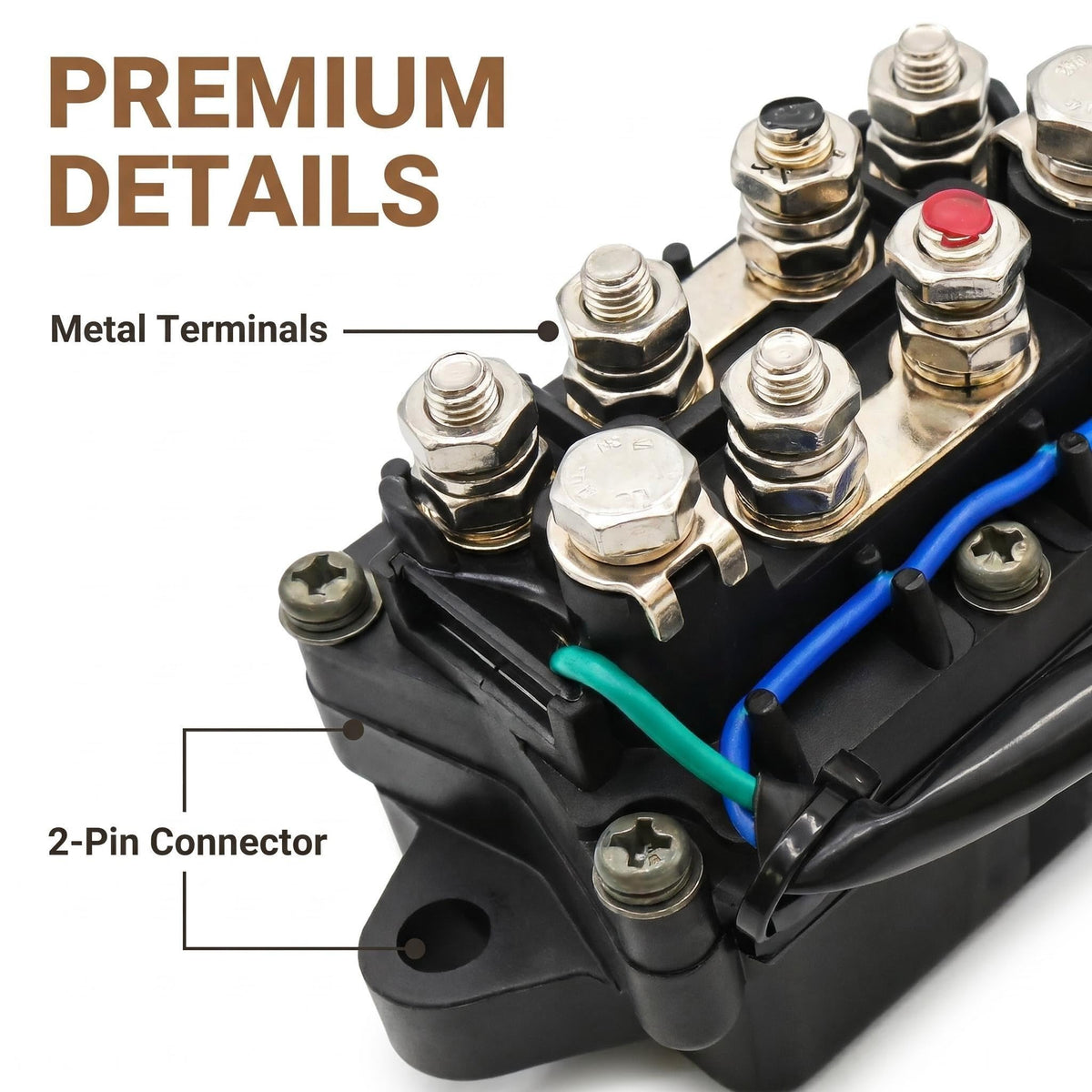 FREPURDO Tilt Trim Relay 63P-81950-00-00 12V for Yamaha 40-250HP 4-Stroke