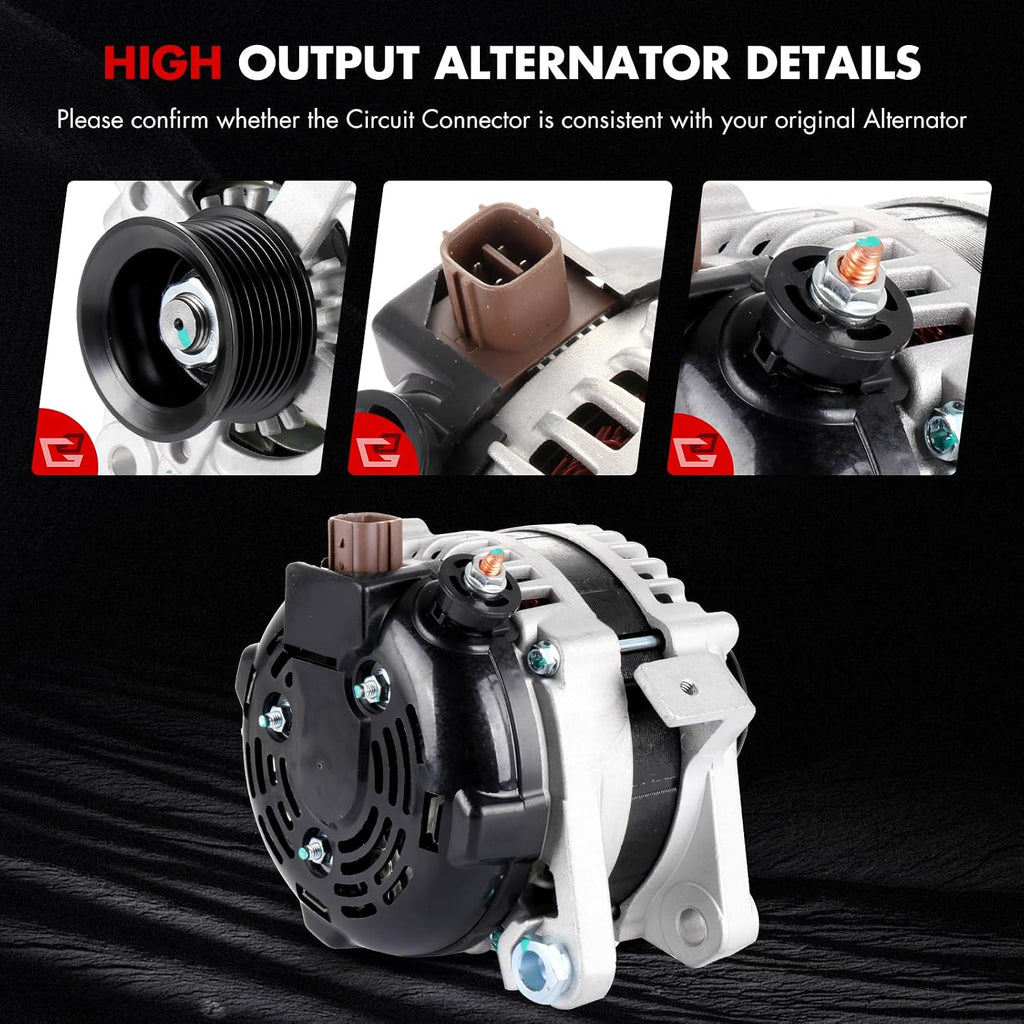 11034 GDSMOTU Alternator 2.4L for Toyota for Camry 04-06 for Solara 04-08