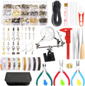 1489Pcs Jewelry Making Tools with Findings Set Includes Jewelry Pliers, Cord End, Jump Rings, Lobster Clasps, Beading