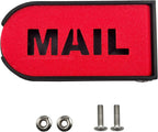 Azxhiralate Mailbox Flag, Plastic Mailbox Flag Replacement Kit, Upgraded Design Mail Box Door Replacement for All