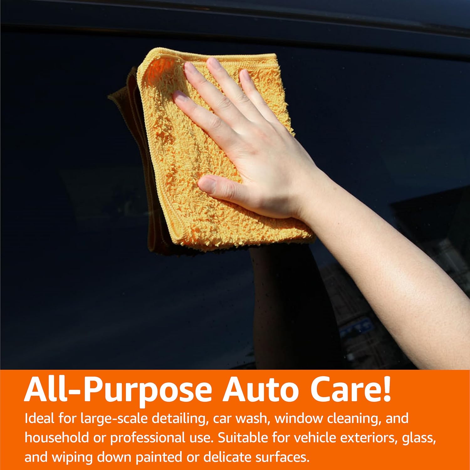 Microfiber Car Drying Towels, Highly Absorbent, Lint Free, Scratch Free, Ultra-Soft, Car Detailing, Buffing and