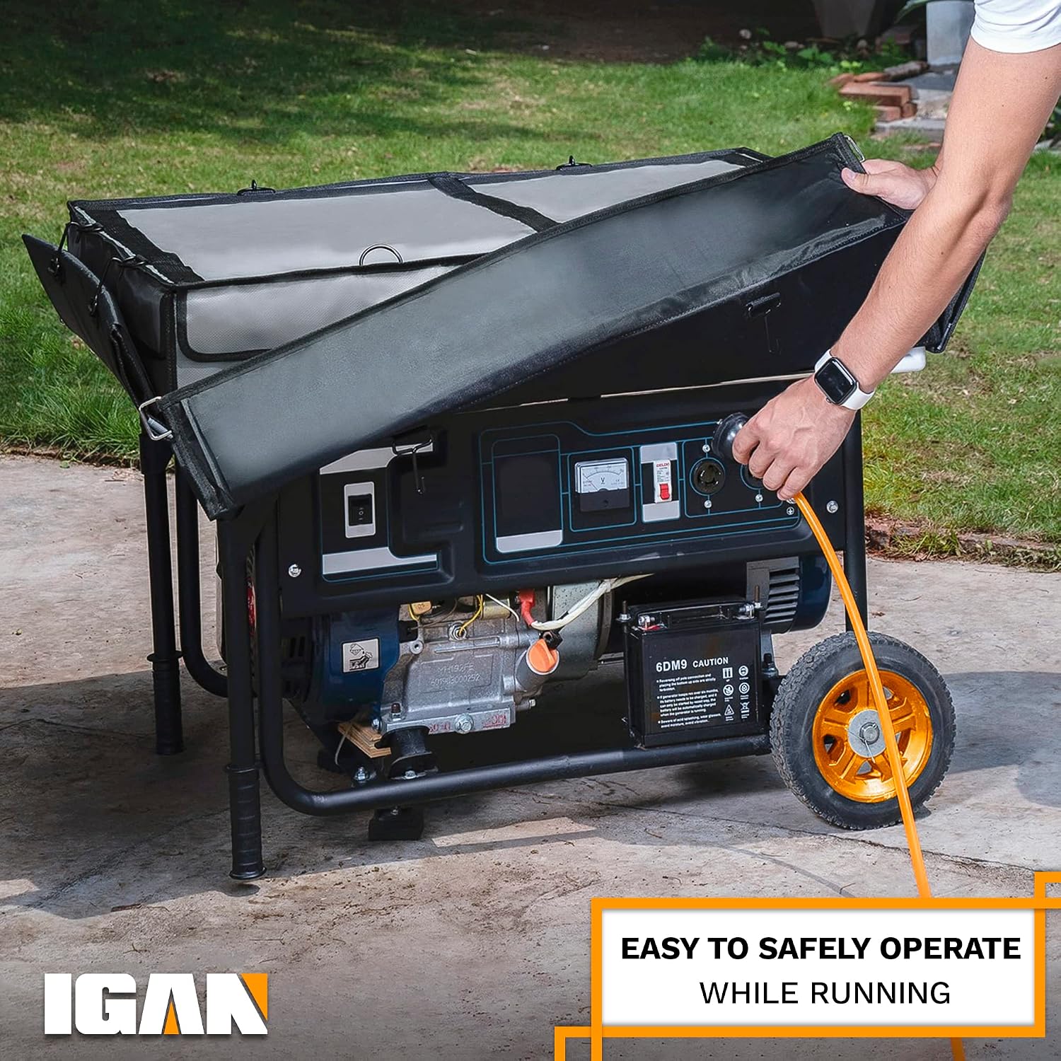 Generator Covers While Running Pro-Max for most 3500w-12000w Generators - Ultra Heavy Duty Generator Covers for
