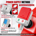 Aikyciu Automatic Fuel Transfer Pump with Auto-Stop Sensor 3.2 GPM