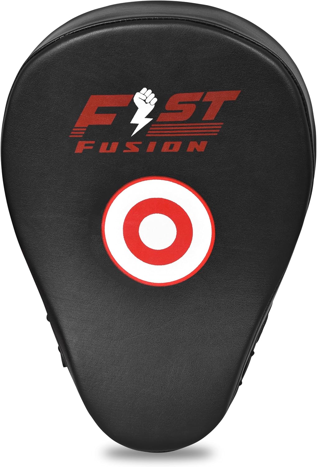 Boxing Pads Curved Focus Mitts, Maya Hide Leather Hook and jab Training Pads, Adjustable Strap Ventilated, MMA Muay