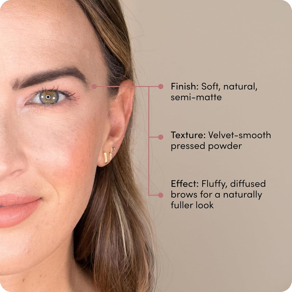 Eyebrow Powder Taupe Pressed Velvet Brow Filler