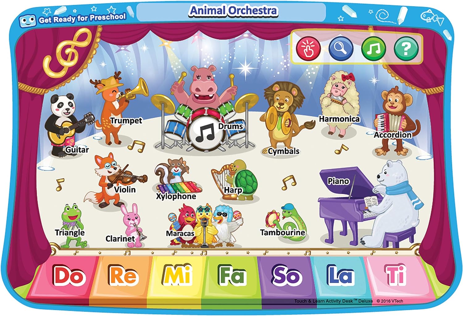 Touch and Learn Activity Desk Deluxe Expansion Pack for Preschoolers