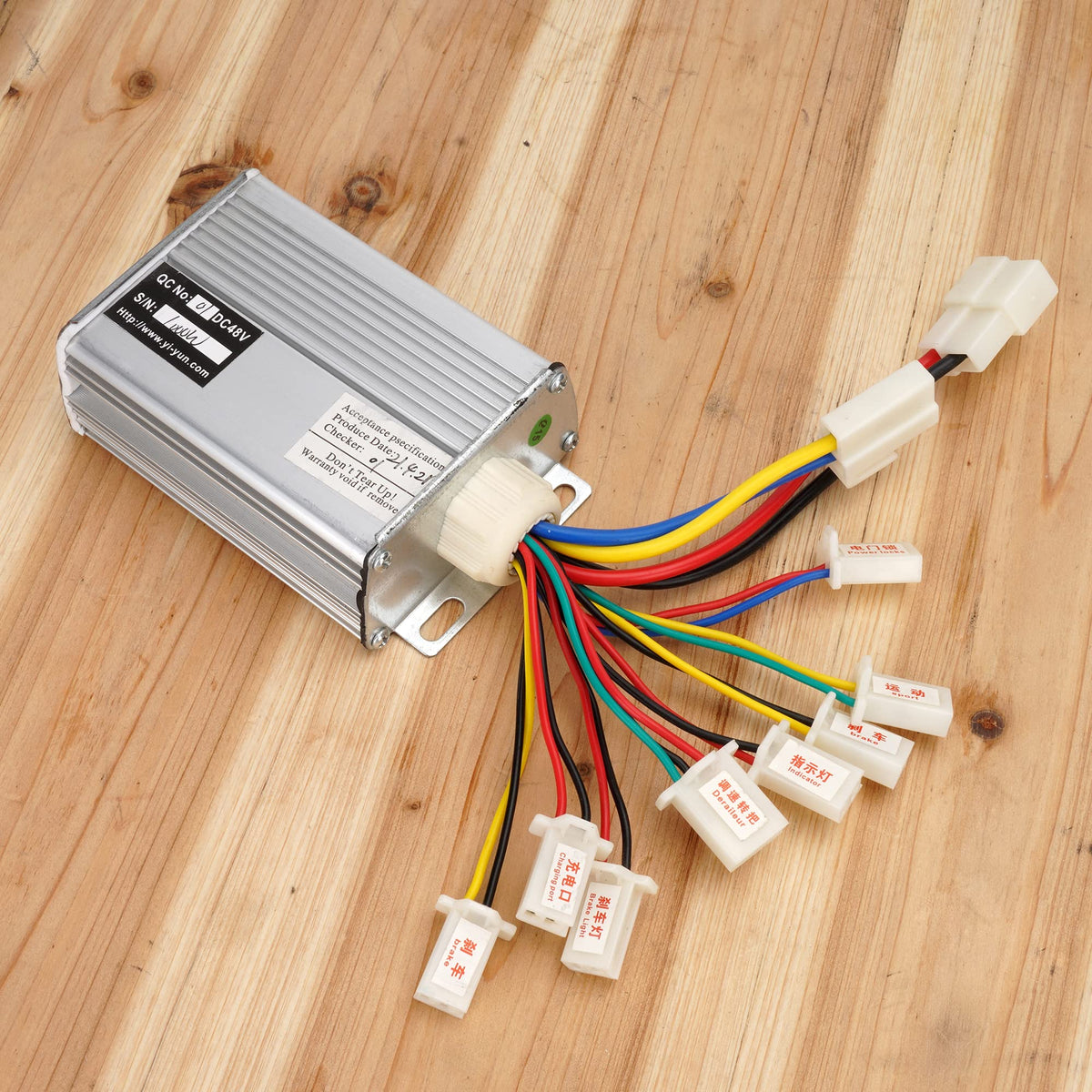 Controller 48V1000W for Brushed Motor with White Battery Connector Terminal