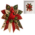 DIY Christmas Door Hanger Sewing Kit, Patchwork Hanging Decor