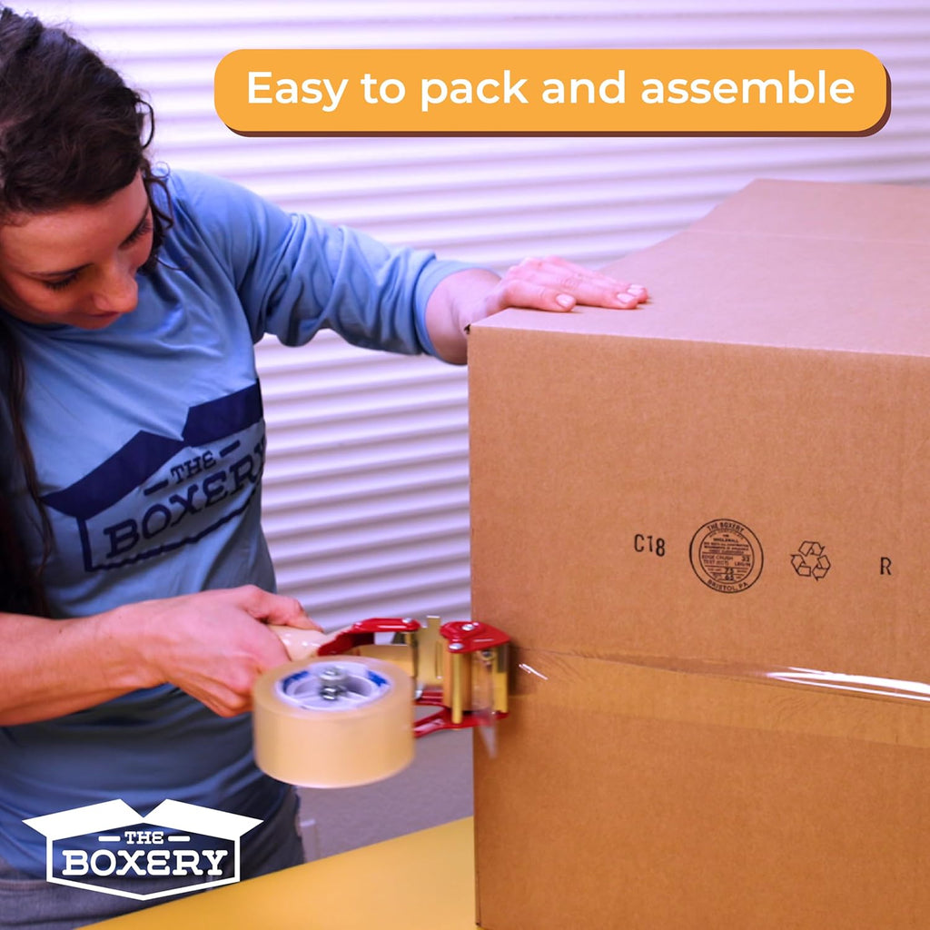 12"x12"x12" Corrugated Cardboard Boxes 25-Pack | Durable ECT 32 Corrugated Shipping Boxes for Mailing, Packing