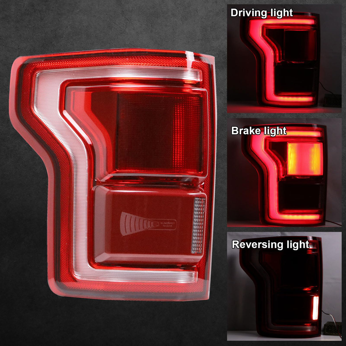 LED Tail Light Fits Ford F150 2015-2017 Left Side Taillight