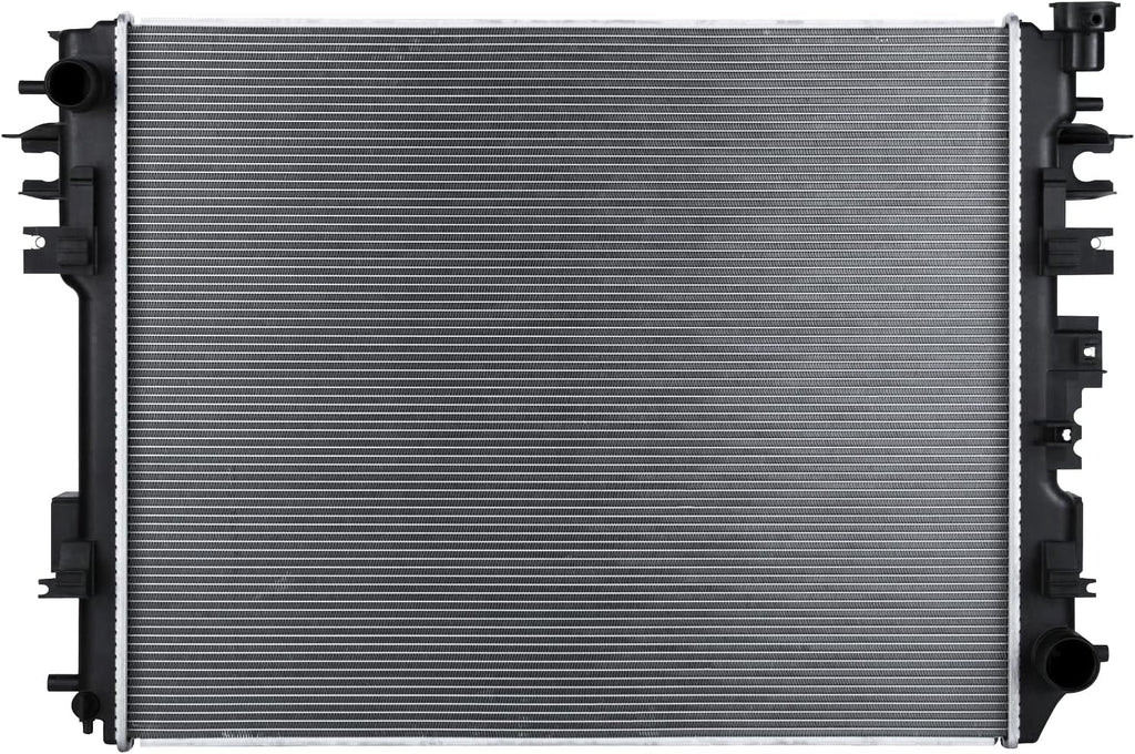 Engine Coolant Radiator Aluminum Compatible with Dodge Ram 1500/2500 2009-2010, Ram 1500/2500/3500/4000/1500 Classic 2011-2021 (3.6L/3.7L/4.7L/5.7L GAS/FLEX/MHEV/BI-FUEL/CNG) Replace OE# CH3010353