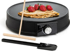 12” Electric Crepe Maker Machine, Griddle Nonstick Crepe Pan