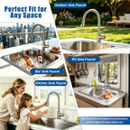 Kitchen Faucet with Pull Down Sprayer, Kitchen Sink Faucet