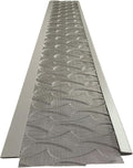 NEW Raised Stainless-Steel Screen Technology Gutter Cover, DIY Constructed. Fits any Traditional 5-inch Gutter - 48FT