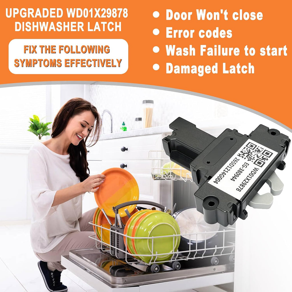 WD01X29878 Dishwasher Door Latch Replacement for GE Hotpoint Dishwasher