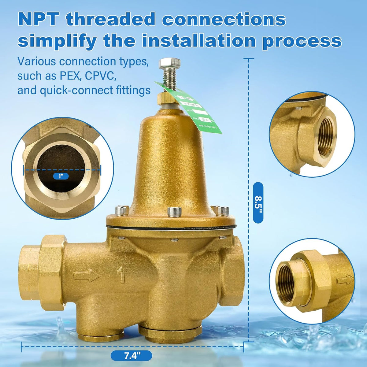 LF25AUB-Z3 1" Pressure Reducing Valve